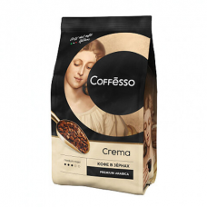 Кофе в зернах COFFESSO &#039;Crema&#039;, 1000 г, вакуумная упаковка, 101214