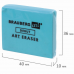 Ластик-клячка BRAUBERG ART 'DEBUT', 46х36х10 мм, мягкий, голубой, термопластичная резина, 229583