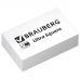 Ластики BRAUBERG 'Ultra Square' 6 шт., размер ластика 29х18х8 мм, белые, натуральный каучук, 229603