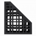Лоток вертикальный для бумаг BRAUBERG 'MAXI Plus', 240 мм, 6 отделений, сетчатый, сборный, черный, 237015