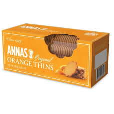 Печенье песочное альльсиновое тонкое ANNAS &#039;Orange Thins&#039; (Швеция), 150 г