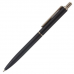 Ручка бизнес-класса шариковая BRAUBERG Larghetto, СИНЯЯ, корпус черный с хромированными деталями, линия письма 0,5 мм, 143476