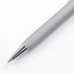 Ручка бизнес-класса шариковая BRAUBERG Vocale, СИНЯЯ, корпус серебристый с хромированными деталями, линия письма 0,5 мм, 143490