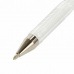 Ручка гелевая BRAUBERG 'White Pastel', БЕЛАЯ, корпус прозрачный, узел 1 мм, линия письма 0,5 мм, 143417