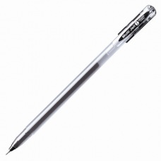Ручка гелевая CROWN &#039;Multi Jell&#039;, ЧЕРНАЯ, узел 0,4 мм, линия письма 0,2 мм, MTJ-500