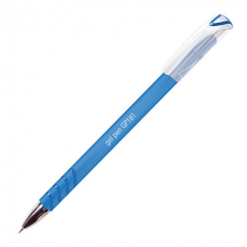 Ручка гелевая STAFF &#039;College&#039;, СИНЯЯ, корпус синий, игольчатый узел 0,6 мм, линия письма 0,3 мм, 143017