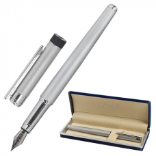 Ручка подарочная перьевая GALANT &#039;SPIGEL&#039;, корпус серебристый, детали хромированные, узел 0,8 мм, 143530