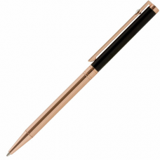 Ручка подарочная шариковая GALANT &#039;ASTRON&#039;, корпус черный с золотом, детали золотистые, узел 0,7 мм, синяя, 143525