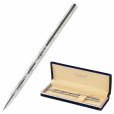 Ручка подарочная шариковая GALANT &#039;ASTRON SILVER&#039;, корпус серебристый, детали хром, узел 0,7 мм, синяя, 143527