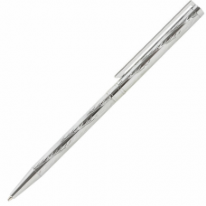 Ручка подарочная шариковая GALANT &#039;ASTRON SILVER&#039;, корпус серебристый, детали хром, узел 0,7 мм, синяя, 143527