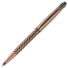 Ручка подарочная шариковая GALANT &#039;DECORO&#039;, корпус розовое золото, детали оружейный металл, узел 0,7 мм, синяя, 143510