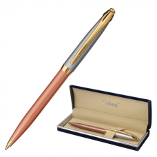 Ручка подарочная шариковая GALANT &#039;DECORO ROSE&#039;, корпус хром/розовый, детали золотистые, узел 0,7 мм, синяя, 143505