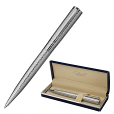 Ручка подарочная шариковая GALANT &#039;ETUDE&#039;, корпус серебристый, детали хром, узел 0,7 мм, синяя, 143506