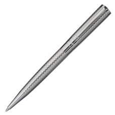 Ручка подарочная шариковая GALANT &#039;ETUDE&#039;, корпус серебристый, детали хром, узел 0,7 мм, синяя, 143506