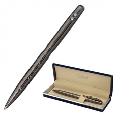 Ручка подарочная шариковая GALANT &#039;NUANCE&#039;, корпус оружейный металл, детали оружейный металл, узел 0,7 мм, синяя, 143508