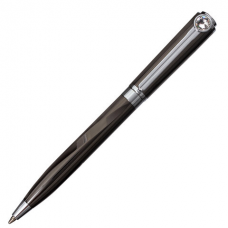 Ручка подарочная шариковая GALANT &#039;VITRUM&#039;, корпус оружейный металл, детали золотистые, узел 0,7 мм, синяя, 143504