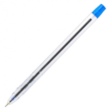 Ручка шариковая масляная INDEX, СИНЯЯ, игольчатый пишущий узел 0,9 мм, линия письма 0,7 мм, IBP803/BU