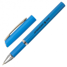 Ручка шариковая масляная с грипом BRAUBERG &#039;Roll&#039;, СИНЯЯ, корпус синий, узел 0,7 мм, линия письма 0,35 мм, 143005