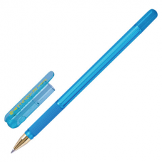 Ручка шариковая масляная с грипом MUNHWA &#039;MC Gold LE&#039;, СИНЯЯ, корпус ассорти, узел 0,5 мм, MCL-02