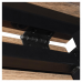 Стол на металлокаркасе BRABIX 'LOFT CD-001', 800х440х740 мм, складной, цвет морёный дуб, 641209