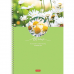 Тетрадь А4 96 л. HATBER гребень, клетка, обложка картон, 'Красота цветения' (4 вида в спайке), 96Т4В1гр